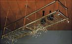 Ceiling Mount Glass Rack